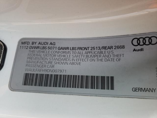 2013 AUDI A5 PREMIUM WAULFAFH9DN007971