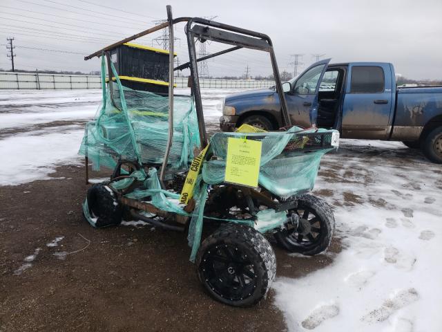 Salvage motorcycles for sale at Elgin, IL auction: 2010 Golf Cart