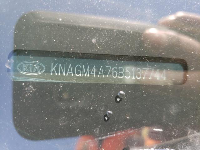 2011 KIA OPTIMA LX KNAGM4A76B5137744