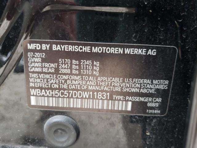 2013 BMW 528 XI WBAXH5C57DDW11831