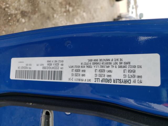 2014 DODGE CHARGER PO 2C3CDXAT4EH218968