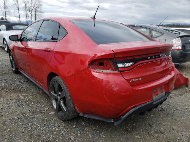 2015 DODGE DART GT 1C3CDFEB6FD112550
