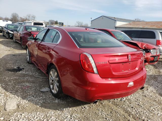 2011 LINCOLN MKS 1LNHL9FT2BG604588