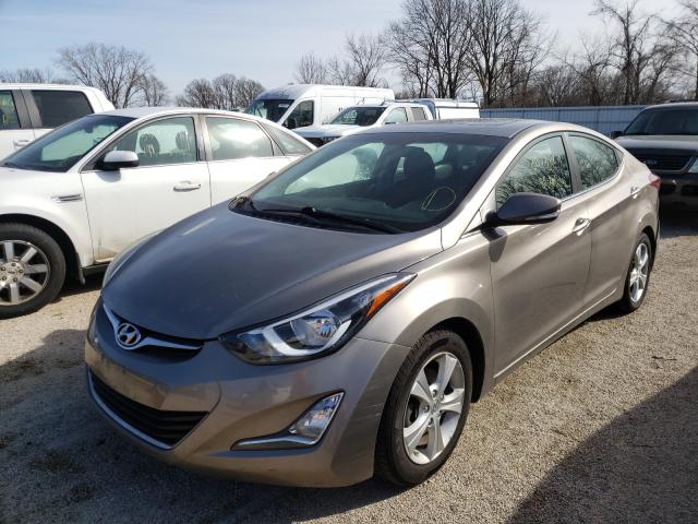 2016 HYUNDAI ELANTRA SE 5NPDH4AE6GH762581