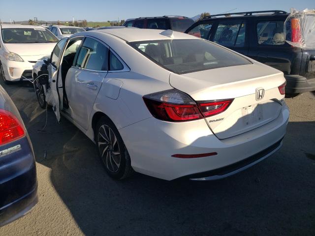2019 HONDA INSIGHT TO 19XZE4F9XKE016772