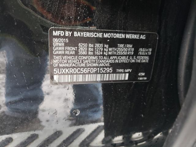2015 BMW X5 XDRIVE3 5UXKR0C56F0P15295