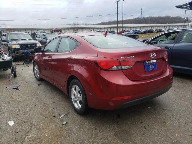 2014 HYUNDAI ELANTRA SE 5NPDH4AE0EH469367