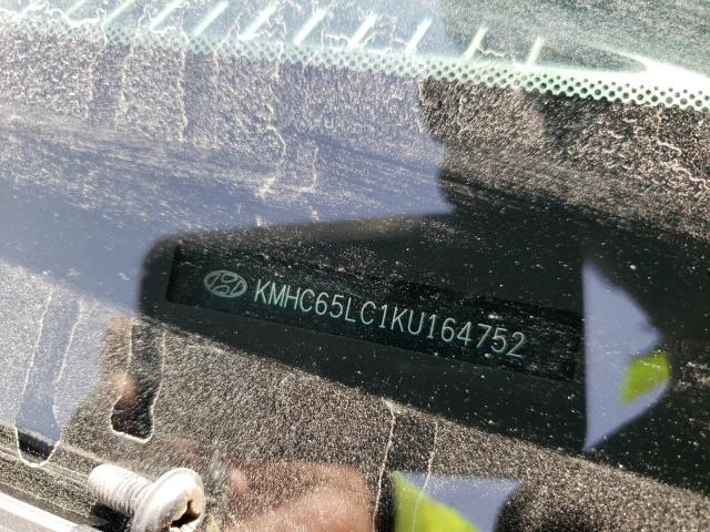 2019 HYUNDAI IONIQ BLUE KMHC65LC1KU164752