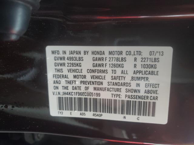 2014 ACURA RLX ADVANC JH4KC1F96EC005199