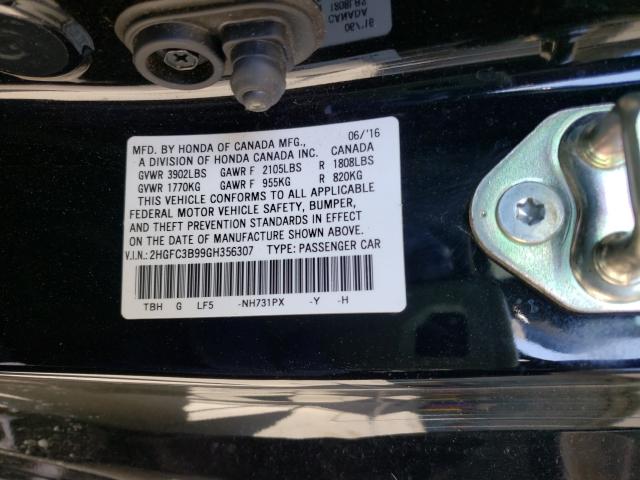 2016 HONDA CIVIC TOUR 2HGFC3B99GH356307