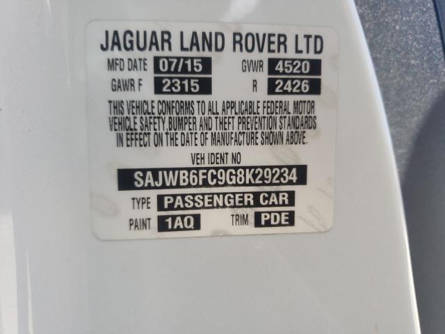 2016 JAGUAR F-TYPE S SAJWB6FC9G8K29234