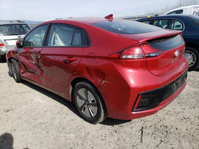 2019 HYUNDAI IONIQ BLUE KMHC65LC1KU164752