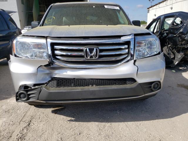 2012 HONDA PILOT LX 5FNYF4H21CB025509