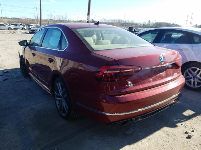 2017 VOLKSWAGEN PASSAT R-L 1VWDT7A38HC060836