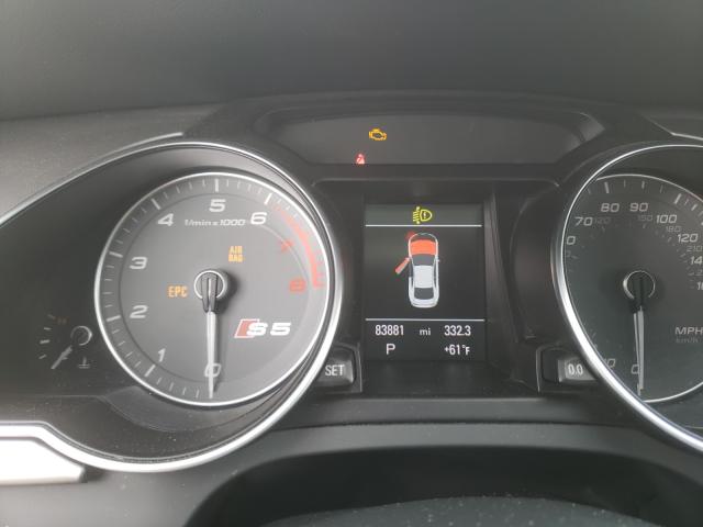 2013 AUDI S5 PREMIUM WAUCGAFR5DA001033