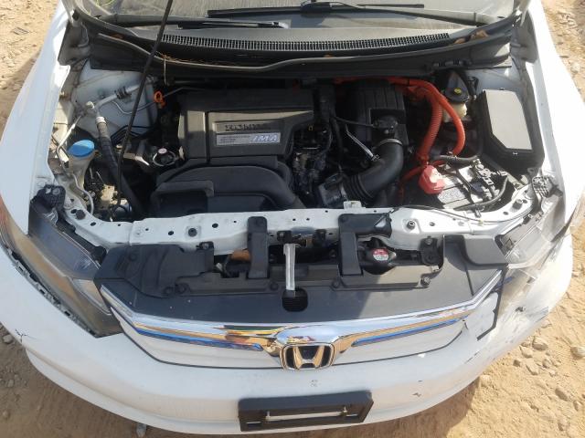 2012 HONDA CIVIC HYBR JHMFB4F28CS000257