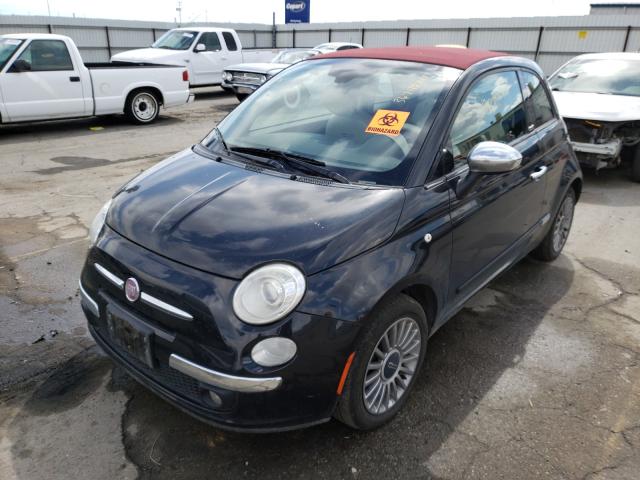 2013 FIAT 500 LOUNGE 3C3CFFER5DT598461