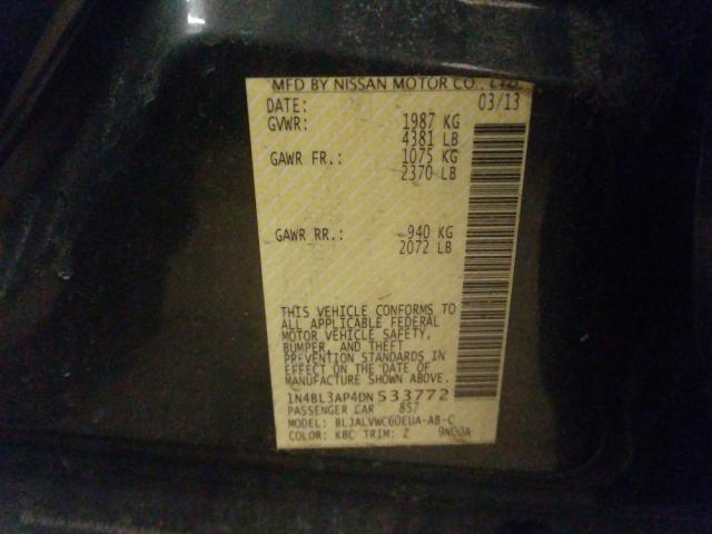 2013 NISSAN ALTIMA 3.5 1N4BL3AP4DN533772