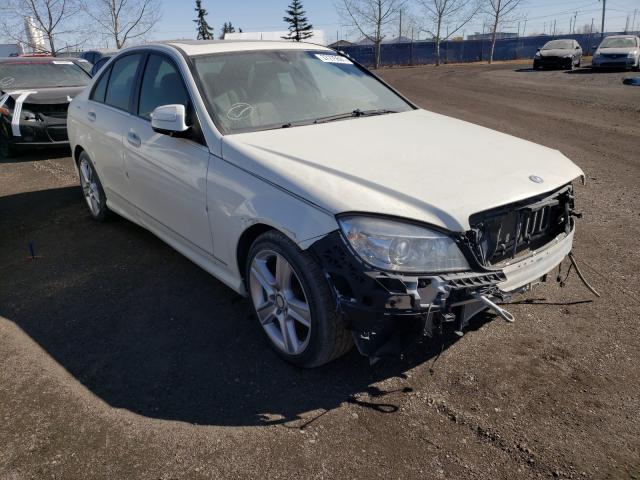 Salvage cars for sale from Copart Rocky View County, AB: 2009 Mercedes-Benz C 300 4matic