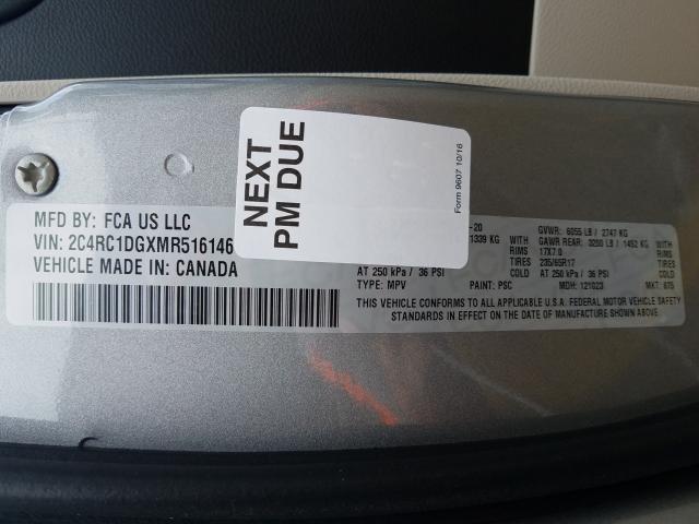 2021 CHRYSLER VOYAGER LX 2C4RC1DGXMR516146