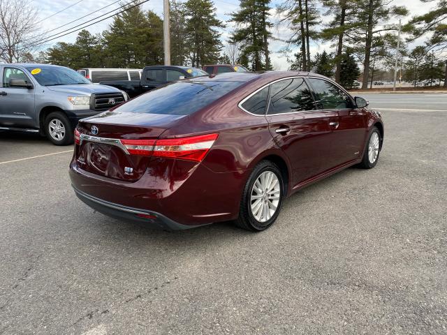 2013 TOYOTA AVALON HYB 4T1BD1EB7DU016221