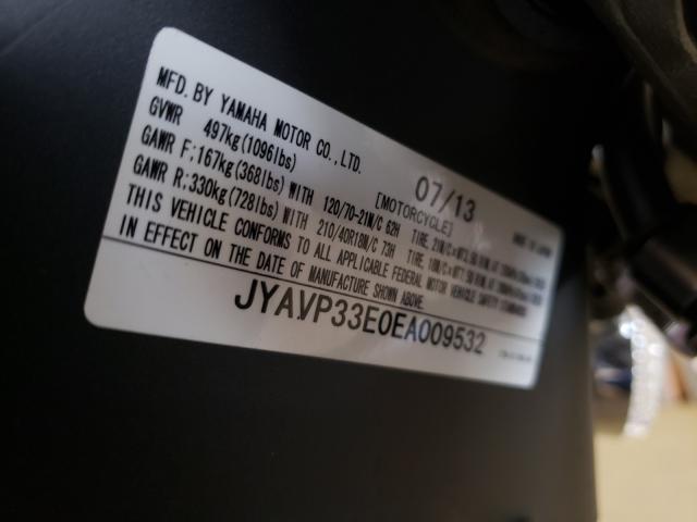2014 YAMAHA XVS1300 CU JYAVP33E0EA009532