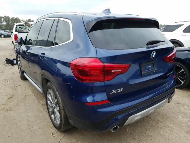 2019 BMW X3 SDRIVE3 5UXTR7C50KLF26277