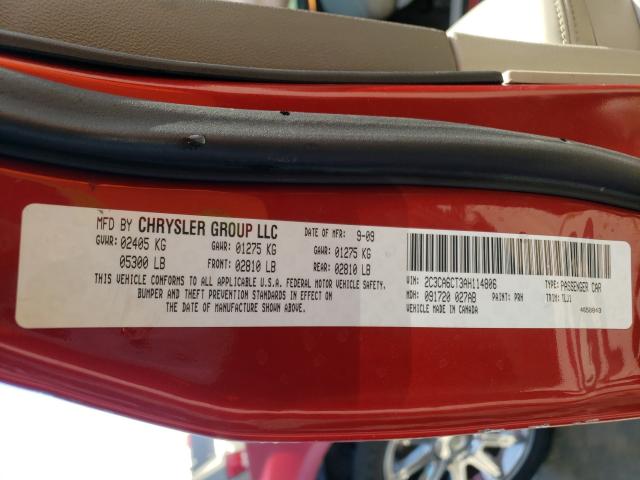 2010 CHRYSLER 300C 2C3CA6CT3AH114806
