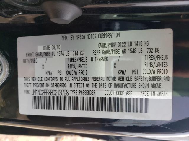 2011 MAZDA MX-5 MIATA JM1NC2PF8B0213798
