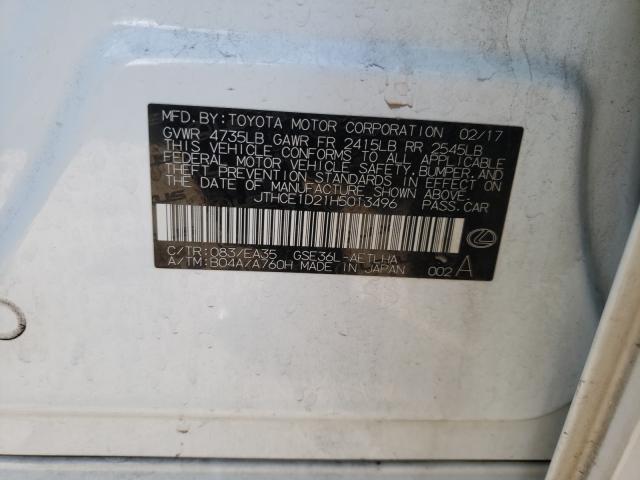 2017 LEXUS IS 350 JTHCE1D21H5013496