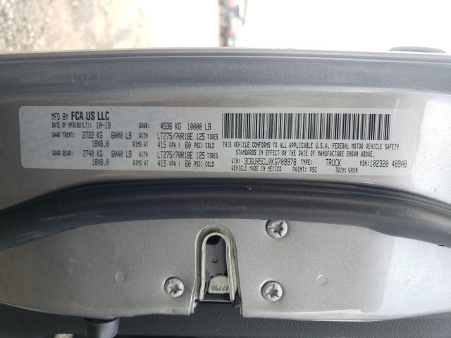 2019 RAM 2500 TRADE 3C6UR5CL0KG709978