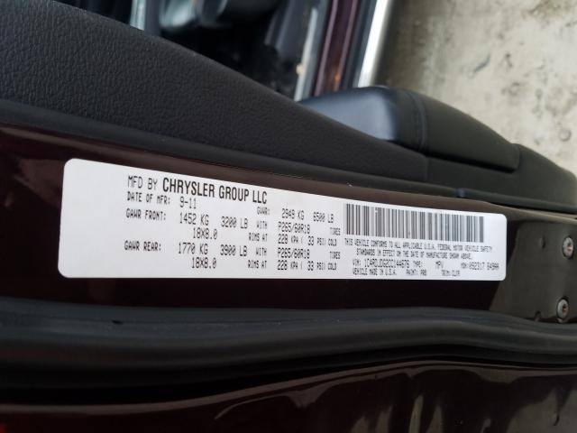 2012 DODGE DURANGO CR 1C4RDJDG2CC144676