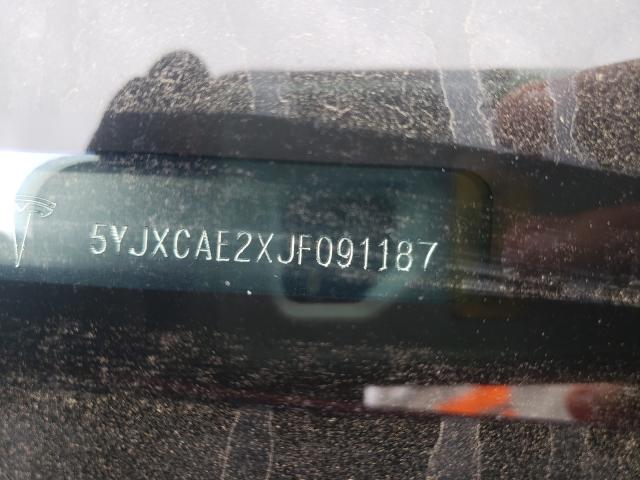 2018 TESLA MODEL X 5YJXCAE2XJF091187