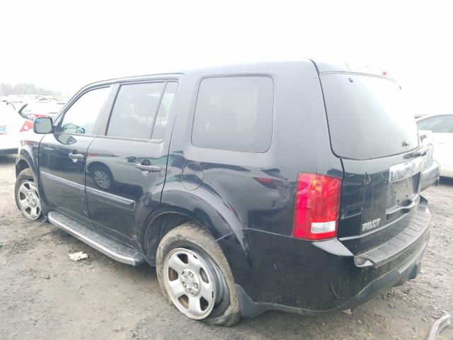 2014 HONDA PILOT LX 5FNYF3H2XEB010472