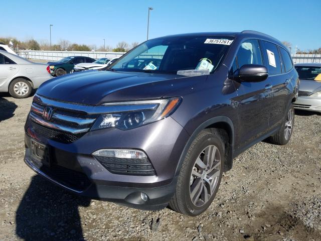 2017 HONDA PILOT ELIT 5FNYF6H07HB073744