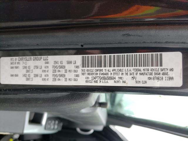 2011 DODGE NITRO SHOC 1D4PT7GX9BW589604
