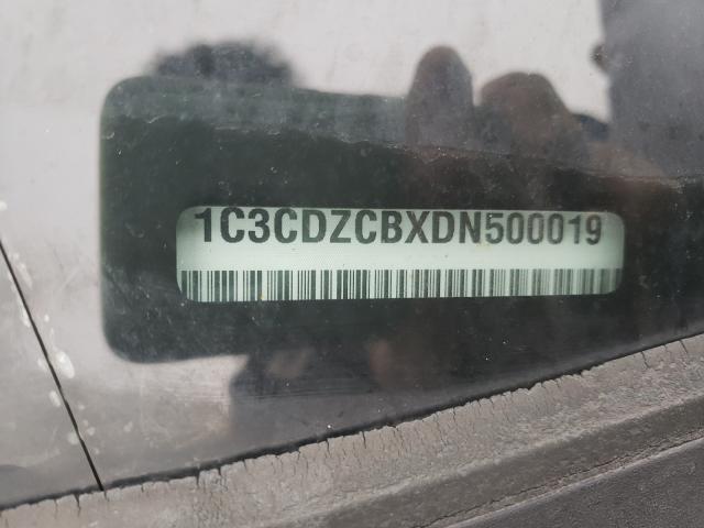 2013 DODGE AVENGER SX 1C3CDZCBXDN500019