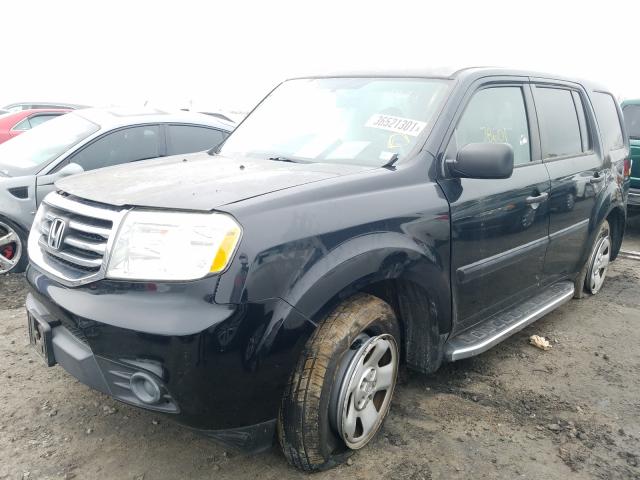 2014 HONDA PILOT LX 5FNYF3H2XEB010472