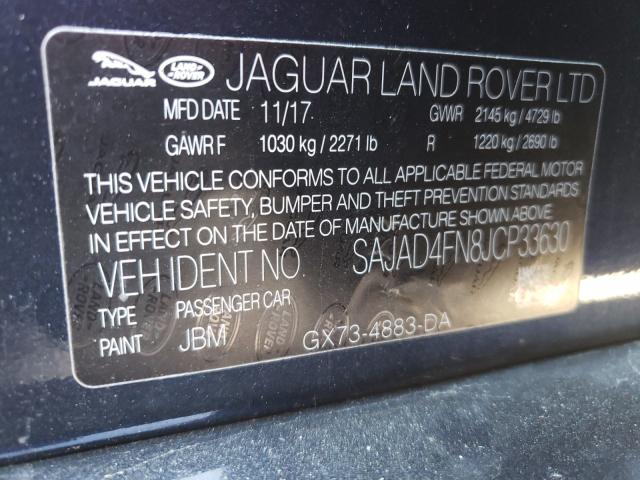 2018 JAGUAR XE PREMIUM SAJAD4FN8JCP33630