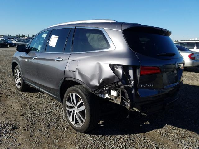 2017 HONDA PILOT ELIT 5FNYF6H07HB073744