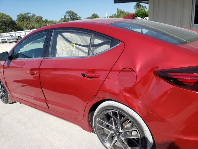 2019 HYUNDAI ELANTRA SP KMHD04LBXKU816579