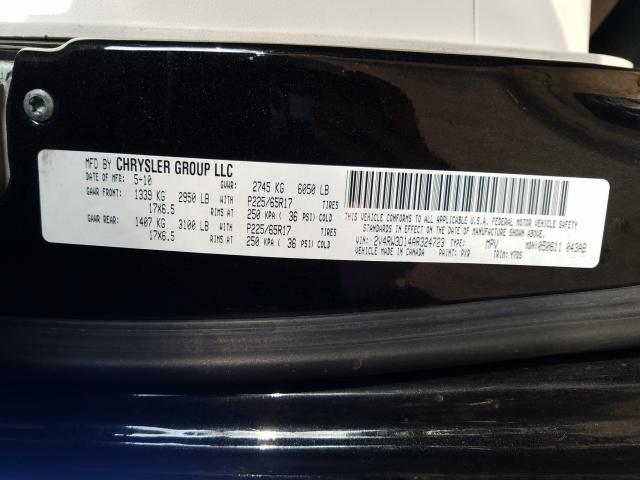 2010 VOLKSWAGEN ROUTAN SE 2V4RW3D14AR324723