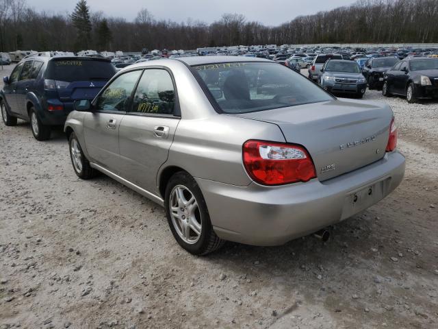 subaru impreza 2005 vin jf1gd67595h521465