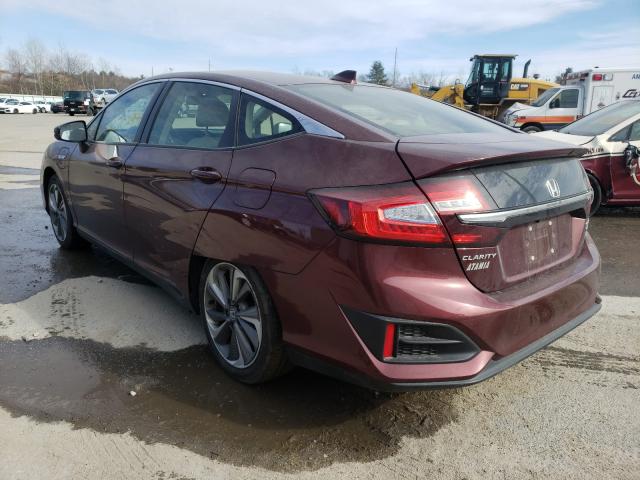 2018 HONDA CLARITY TO JHMZC5F36JC011158