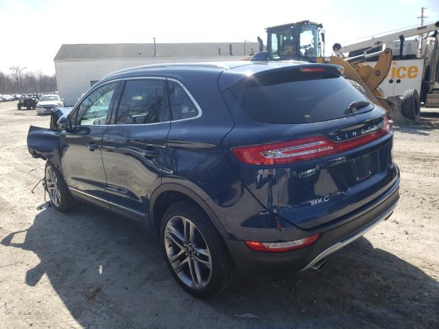 2017 LINCOLN MKC RESERV 5LMTJ3DHXHUL70168