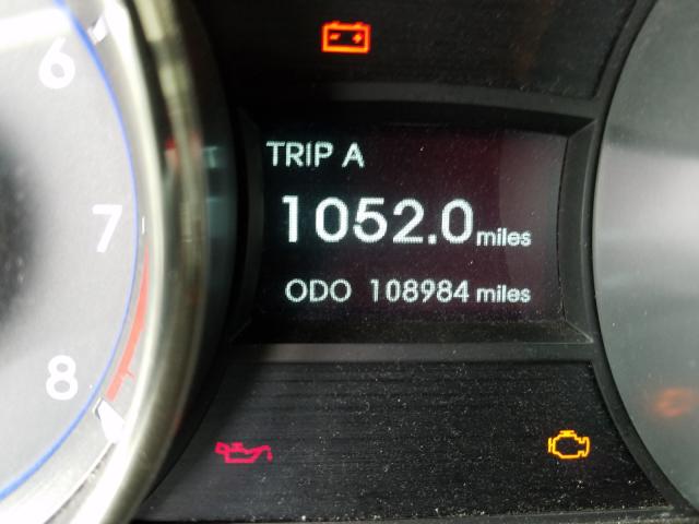 5NPEB4AC9CH436241 Hyundai Sonata Gls 2012. Фото: 7