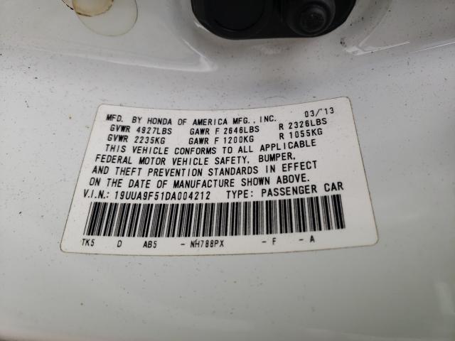 2013 ACURA TL TECH 19UUA9F51DA004212