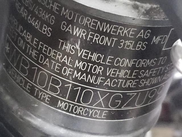 2016 BMW F700 GS WB10B110XGZU99777