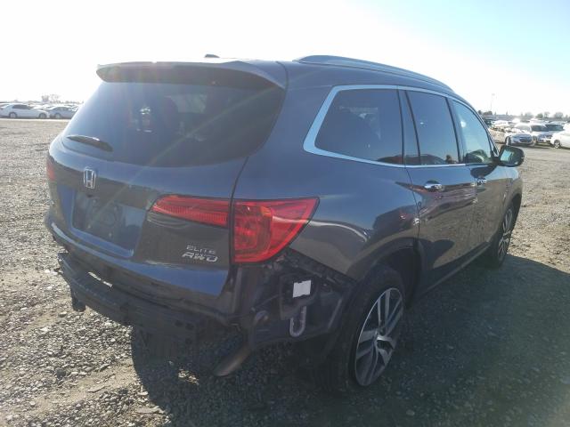 2017 HONDA PILOT ELIT 5FNYF6H07HB073744
