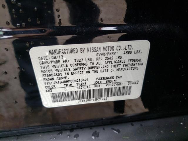 2014 INFINITI QX50 JN1BJ0HP6EM210421